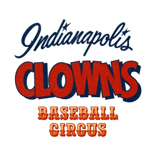 Defunct Indianapolis Clowns Baseball T-Shirt