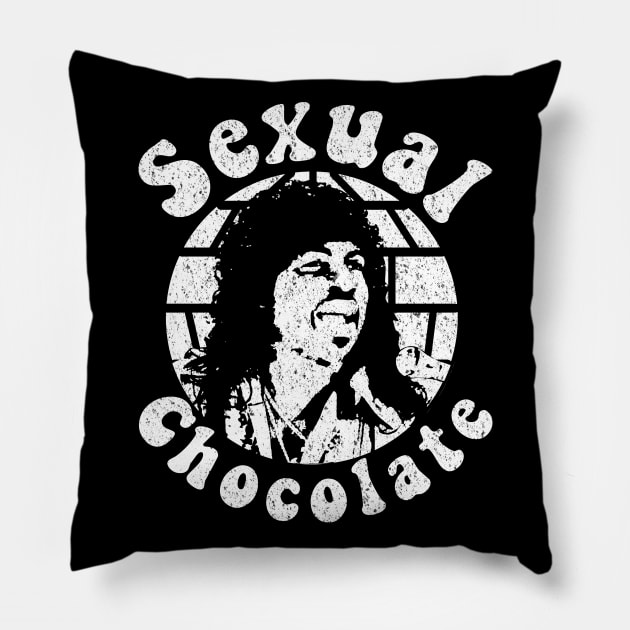 Sexual Chocolate Coming To America Randy Watson Pillow by scribblejuice