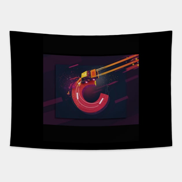 C for Car Tapestry by JESH