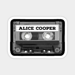 Alice Cooper / Cassette Tape Style Magnet