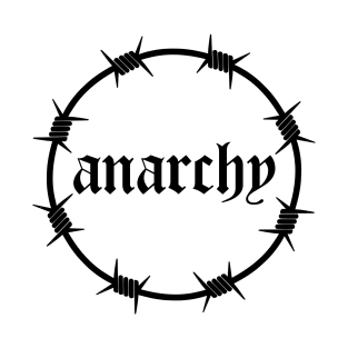 Anarchy Barbed wire T-Shirt