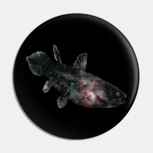 Galaxy Coelacanth Pin