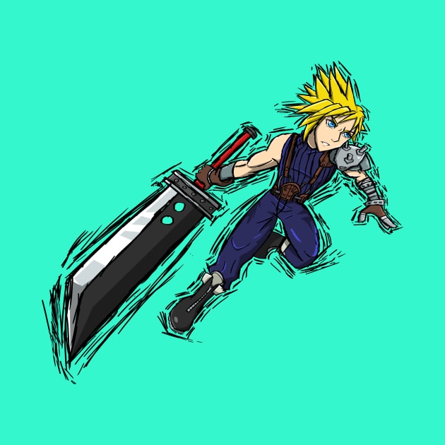 Cloud Strife by Hawke525