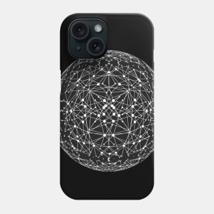 Face mask geometry Phone Case