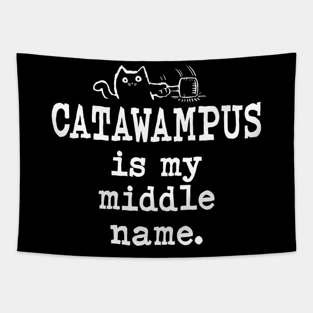 Catawampus Tapestry by Raging Sockmonkey