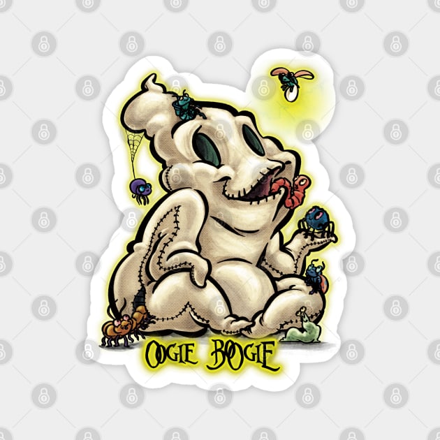 Oogie Boogie Baby Magnet by majanation