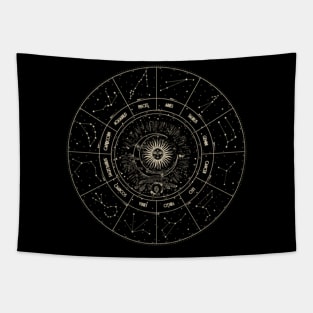 Zodiac signs Tapestry