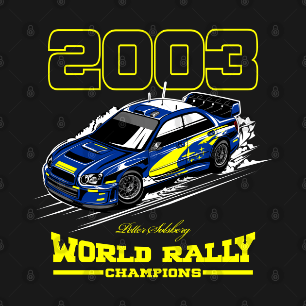 Subaru Impreza 2003 World Champion by aredie19