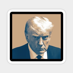 Trump's mug shot Magnet