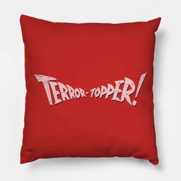 Fiend Without A Face (1958) Pillow by GraphicGibbon