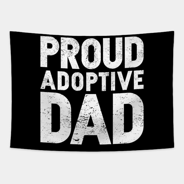 Proud Adoptive Dad Tapestry by SimonL