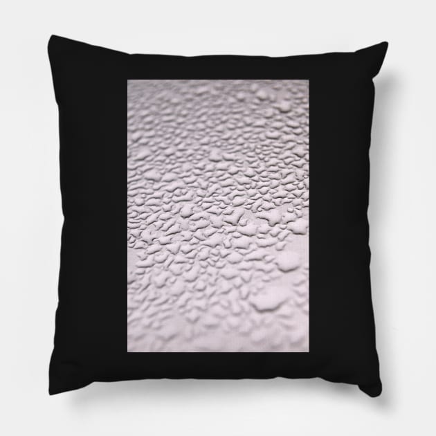 Water Droplets Pillow by adrianbrockwell