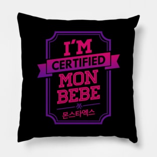 I'M CERTIFIED MONSTA X MONBEBE Pillow