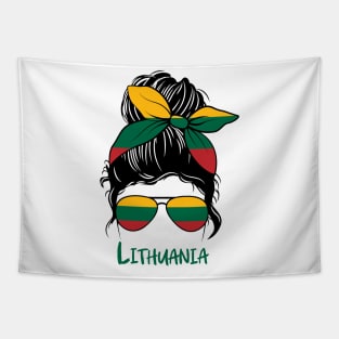 Lithuania girl, Lithuania Flag, Lithuania gift heritage,  Lithuanian girlfriend, Tapestry