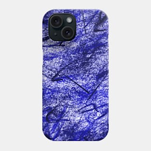 Blue Inspired 8 by Kristalin Davis Phone Case