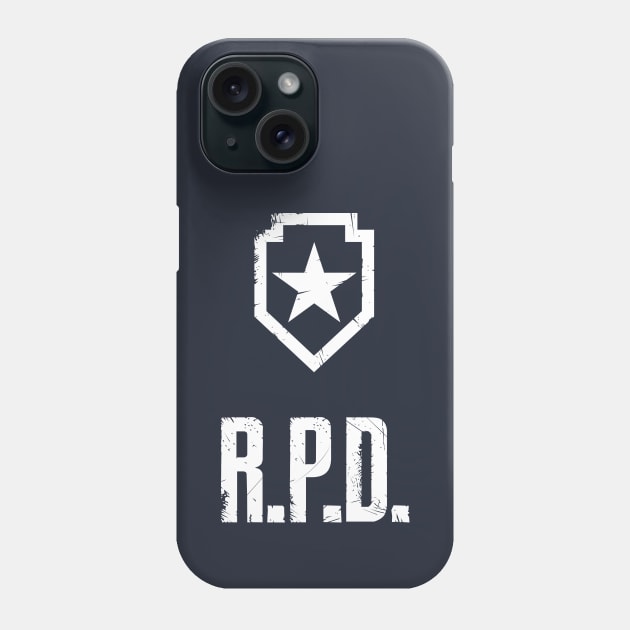 RESIDENT EVIL R.P.D. shield Phone Case by FbsArts