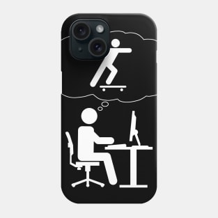 Office Dreamer - Skater Phone Case