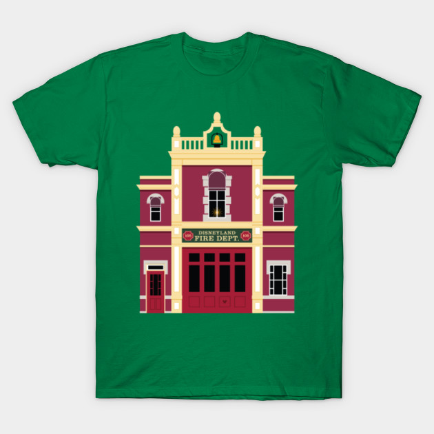 disneyland fire department shirt