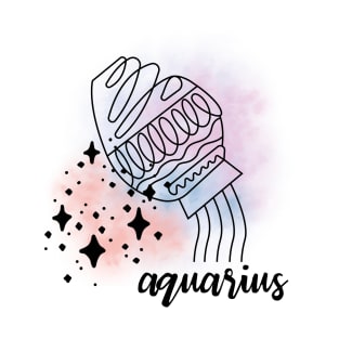 Zodiac Aquarius T-Shirt