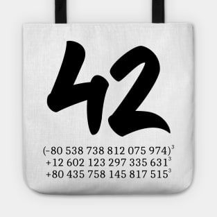 42 in cubes Tote