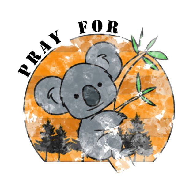 Pray For Koala by Centauri