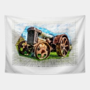 1917 Fordson Tractor 2 Tapestry