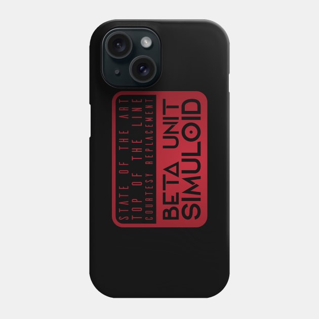 Last Starfighter Simuloid Phone Case by DrPeper