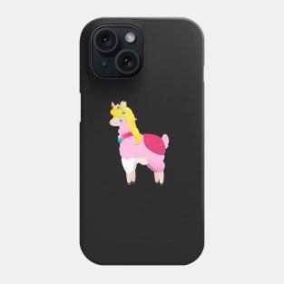 Princess Peach Llama Phone Case