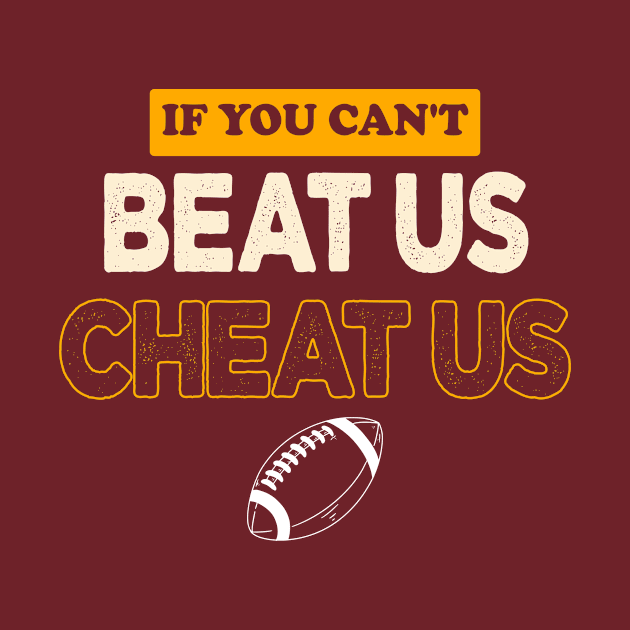 if you can't beat us cheat us by Fox Dexter