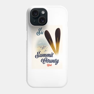 Ski Summit County, Utah Phone Case