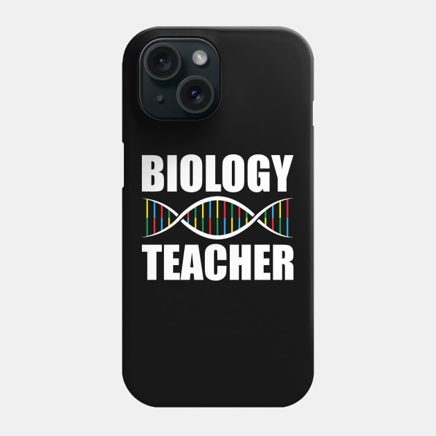 Biology Teacher Phone Case by Hornak Designs