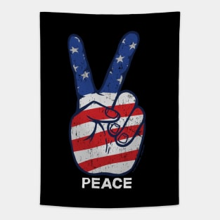 PEACE AMERICA Tapestry