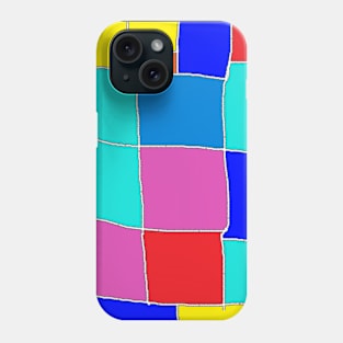abstract squares Phone Case