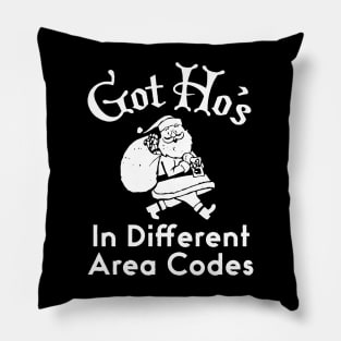 I Got Hos In Different Area Codes Pillow