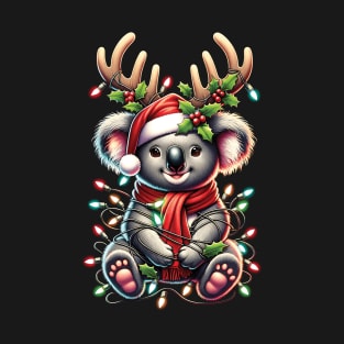 Koala Reindeer Christmas T-Shirt