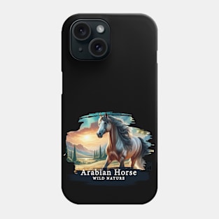 Arabian Horse - WILD NATURE - HORSE -12 Phone Case