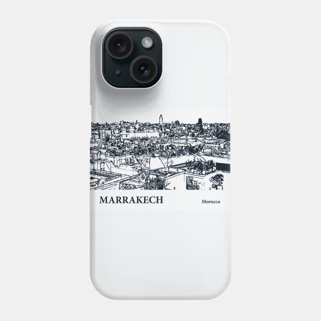 Marrakech - Morocco Phone Case by Lakeric