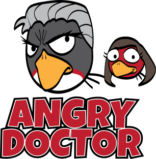 Angry Doctor (Clara Version) Magnet