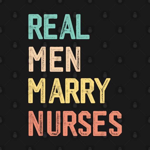 Vintage Husband Married to a Nurse Husband Engagement Nurse by Printopedy