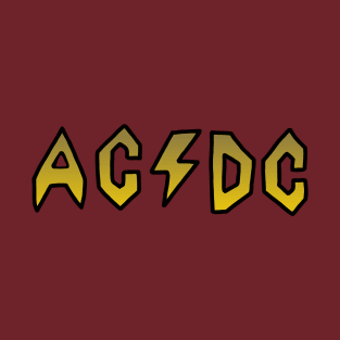 Butt-Head AC/DC - Gold T-Shirt