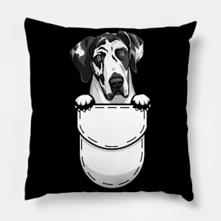 Funny Great Dane Pocket Dog Pillow