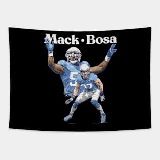 Khalil Mack & Joey Bosa Los Angeles C Duo Tapestry