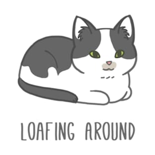 Loafing Around Cat T-Shirt