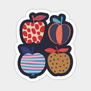 4 Apples Magnet