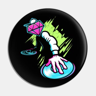 DJ Diamond Head Pin