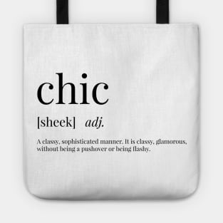 Chic Definition Tote