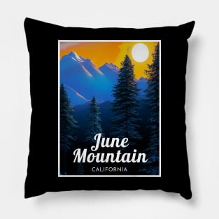 June Mountain California United States ski Pillow