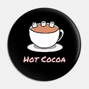 Cute Marshmallows in slightly hot chocolate Pin