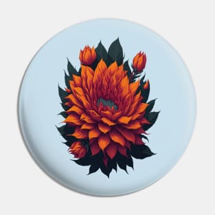 Bloom Flower Pin
