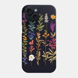 Floral Herb Harmony: Nature's Medley Phone Case